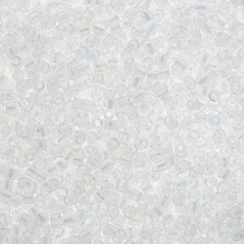 Preciosa Seedbead 3-Cut 9/0 - SB0009L Transparent Crystal Iris