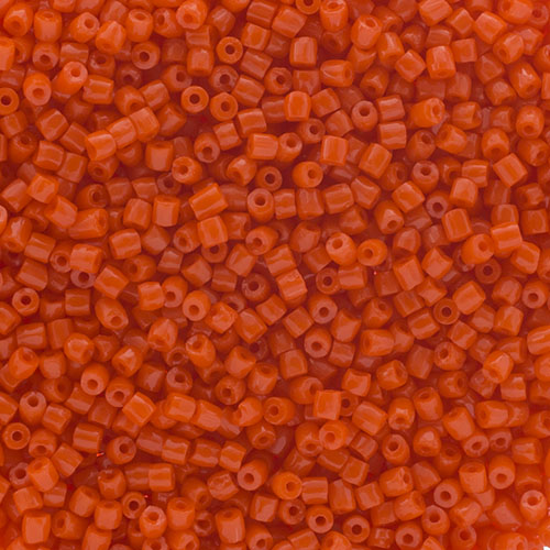 Preciosa Seedbead 3-Cut 9/0 - SB0017L Opaque Orange