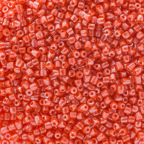 Preciosa Seedbead 3-Cut 9/0 - SB0019L Opaque Dark Orange