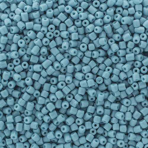 Preciosa Seedbead 3-Cut 9/0 - SB0020L Opaque Turquoise Blue