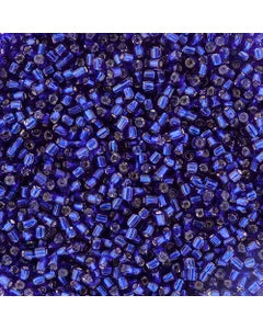 Preciosa Seedbead 3-Cut 9/0 - SB0025L Royal Blue Silverlined