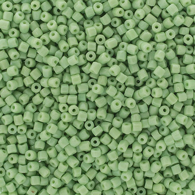 Preciosa Seedbead 3-Cut 9/0 - SB0026L Opaque Pale Green