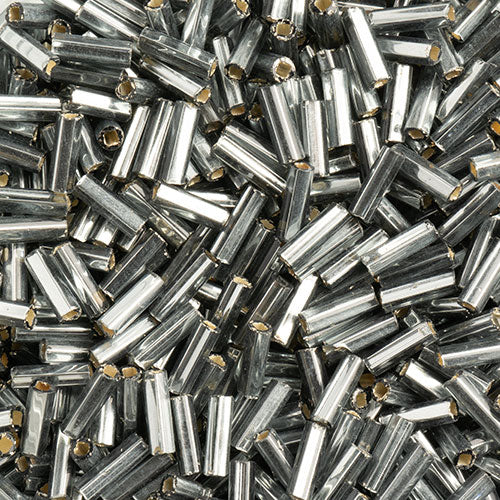 N°3 (6mm) Bugle - Preciosa® CZECH Glass Beads / Ø=1.0mm