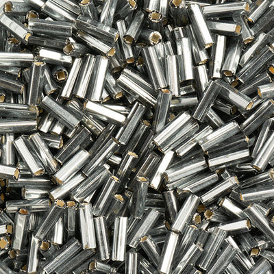 N°3 (6mm) Bugle - Preciosa® CZECH Glass Beads / Ø=1.0mm