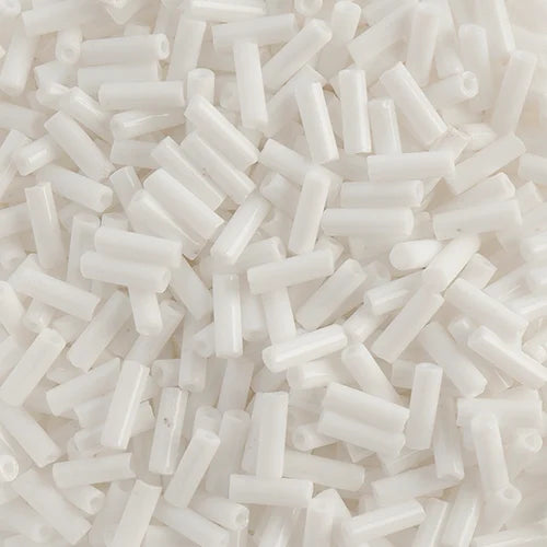 N°3 (6mm) Bugle - Preciosa® CZECH Glass Beads / Ø=1.0mm