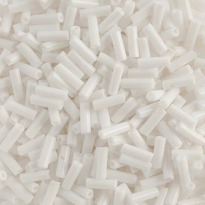 N°3 (6mm) Bugle - Preciosa® CZECH Glass Beads / Ø=1.0mm