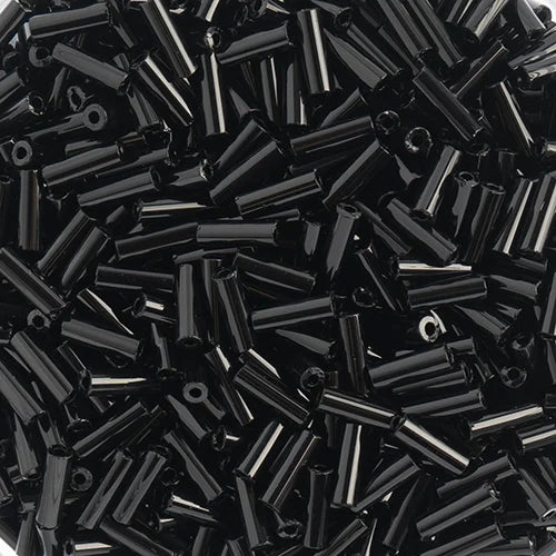 N°3 (6mm) Bugle - Preciosa® CZECH Glass Beads / Ø=1.0mm