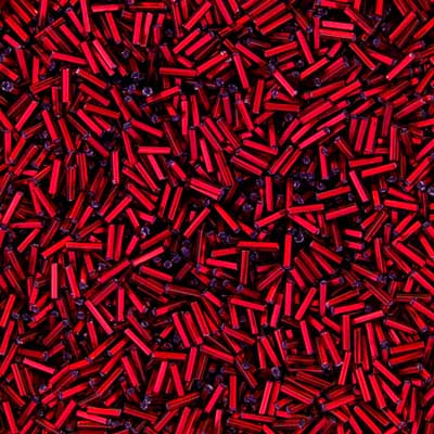 N°3 (6mm) Bugle - Preciosa® CZECH Glass Beads / Ø=1.0mm