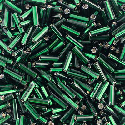 N°3 (6mm) Bugle - Preciosa® CZECH Glass Beads / Ø=1.0mm