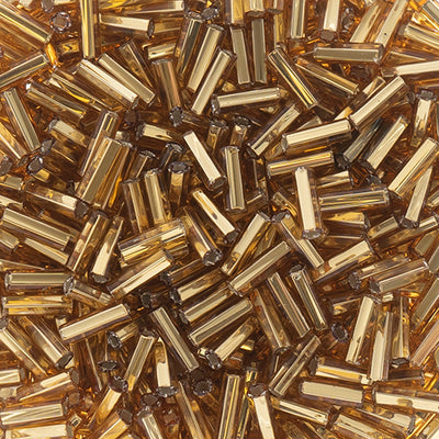 N°3 (6mm) Bugle - Preciosa® CZECH Glass Beads / Ø=1.0mm