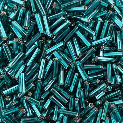 N°3 (6mm) Bugle - Preciosa® CZECH Glass Beads / Ø=1.0mm