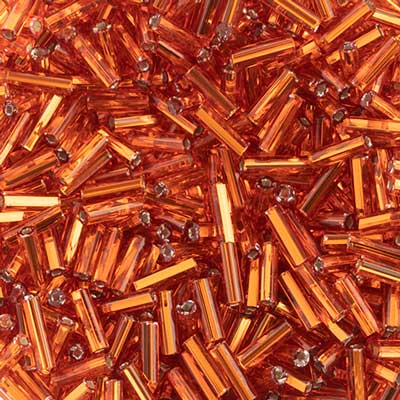 N°3 (6mm) Bugle - Preciosa® CZECH Glass Beads / Ø=1.0mm