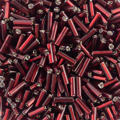 N°3 (6mm) Bugle - Preciosa® CZECH Glass Beads / Ø=1.0mm