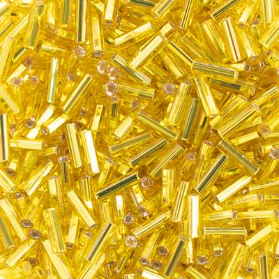 N°3 (6mm) Bugle - Preciosa® CZECH Glass Beads / Ø=1.0mm
