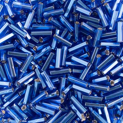 N°3 (6mm) Bugle - Preciosa® CZECH Glass Beads / Ø=1.0mm