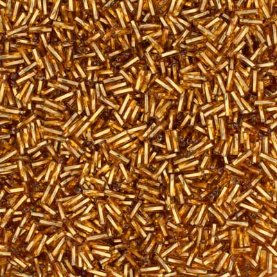 N°3 (6mm) Twisted Bugle - Preciosa® CZECH Glass Beads / Ø=0.7mm