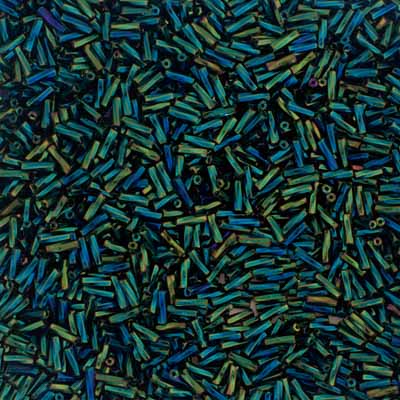 N°3 (6mm) Twisted Bugle - Preciosa® CZECH Glass Beads / Ø=0.7mm