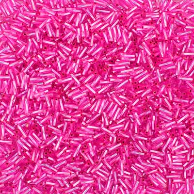 N°3 (6mm) Twisted Bugle - Preciosa® CZECH Glass Beads / Ø=0.7mm