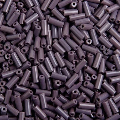 10x4mm Wampum - Preciosa® CZECH Glass Beads / Ø=1.5mm