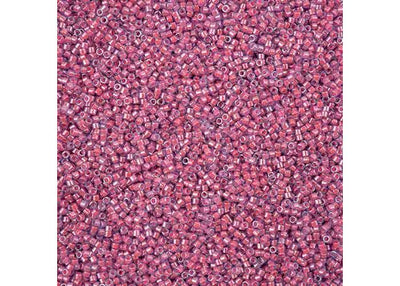 Miyuki Delica 11/0 - DB2048 Luminous Pink Taffy Color-Lined