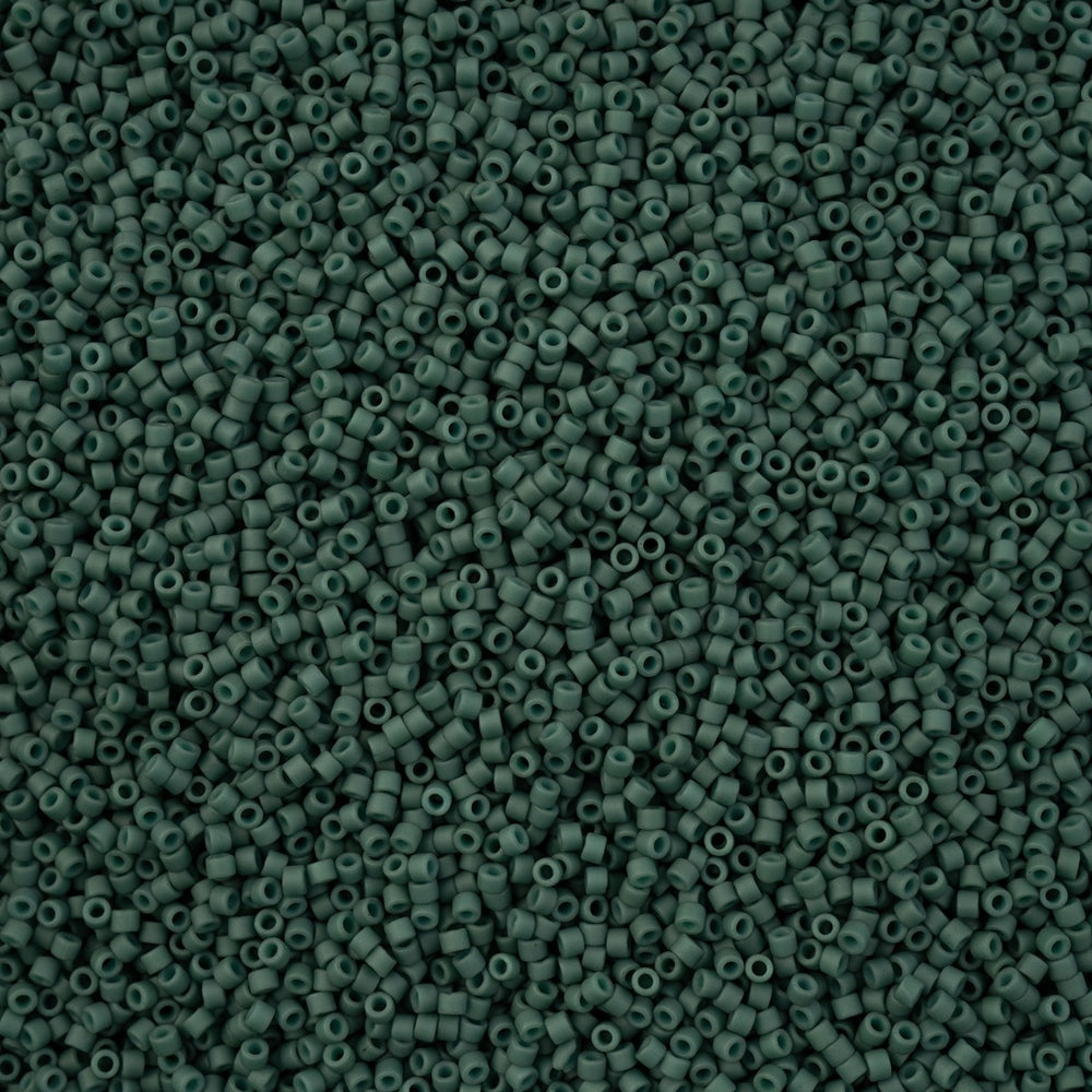 Miyuki Delica 11/0 - DB2407 Matte Opaque Eucalyptus