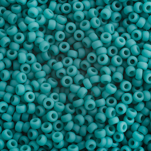 Miyuki Seed Beads 11/0 - SB0412F Opaque Mat Turquoise Green