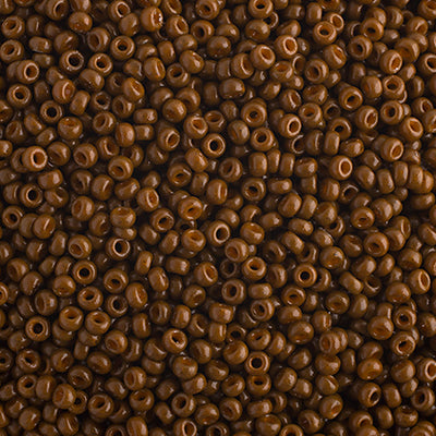 Miyuki Seed Beads 11/0 - SB4492 Opaque Sienna Duracoat