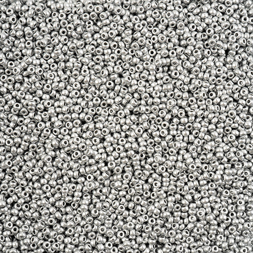 Miyuki Seed Beads 11/0 - SB4587 Opaque Aluminum/Silver