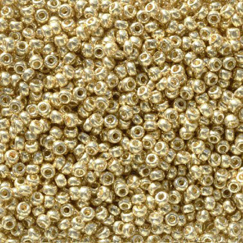 Miyuki Seed Beads 11/0 - SB5101 Duracoat Galvanized Bright Gold