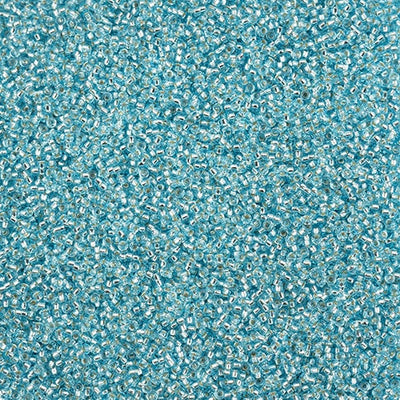 Miyuki Seed Beads 11/0 - SB0018 Aqua Silver Lined