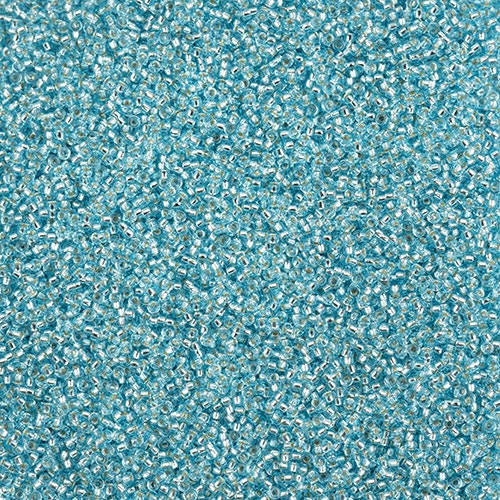 Miyuki Seed Beads 11/0 - SB0018 Aqua Silver Lined
