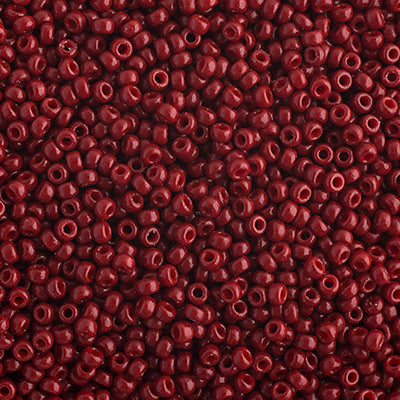 Miyuki Seed Beads 15/0 - SB4469 Opaque Maroon Duracoat