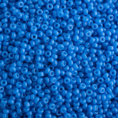 Miyuki Seed Beads 15/0 - SB4484 Opaque Duracoat Dyed Blue Cerulean
