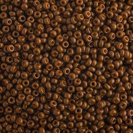 Miyuki Seed Beads 15/0 - SB4492 Opaque Sienna Duracoat