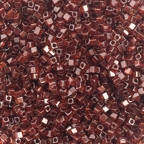 Miyuki Square Beads 1,8 mm - SQB0304 Transparent Garnet luster or