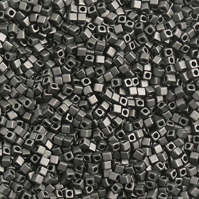 Miyuki Square Beads 1,8 mm - SQB0401F Opaque Black Matte