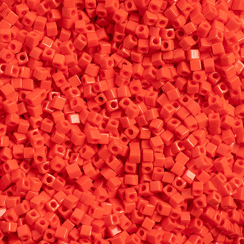 Miyuki Square Beads 1,8 mm - SQB0407 Opaque Red Vermillion