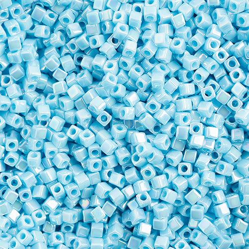 Miyuki Square Beads 1,8 mm - SQB0482 Opaque Light Blue AB