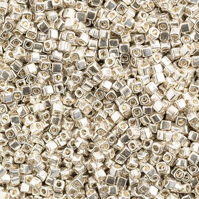 Miyuki Square Beads 1,8 mm - SQB1051 Silver Galvanized