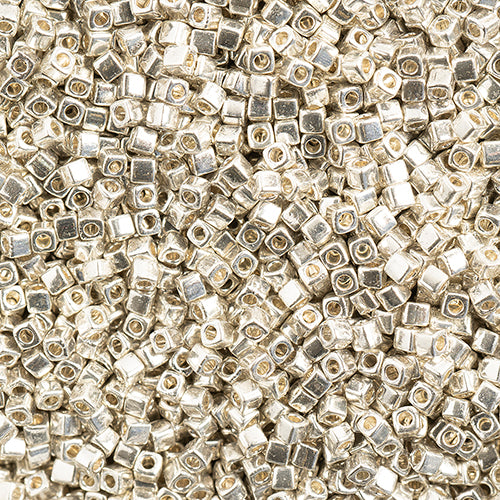 Miyuki Square Beads 1,8 mm - SQB1051 Silver Galvanized