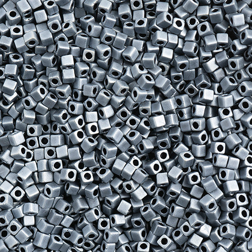 Miyuki Square Beads 1,8 mm - SQB2001 Opaque Blue/Grey Matte
