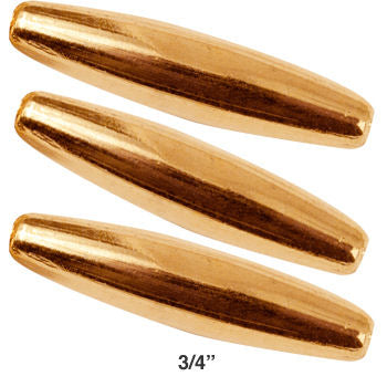 20mm - Gold Plated Oval Beads