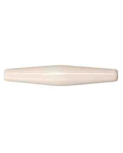100 pcs - Acrylic Hairbone Pipe - Natural White