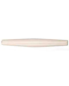 100 pcs - Acrylic Hairbone Pipe - Natural White