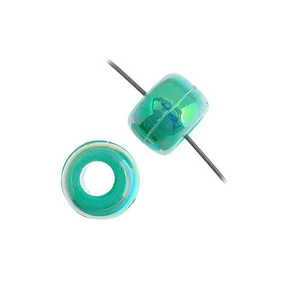9mm - Plastic Crow Beads Opaque (1000pcs)