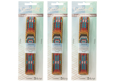 Native Colors Woven Ribbon - (0.75/19mm) 5ft