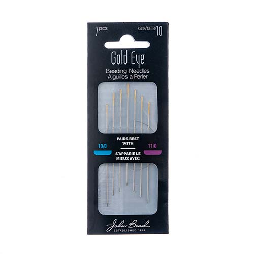 No. 10 - 7 pcs - Beading needles