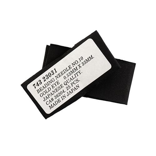 No. 10 - 25 pcs - Beading needles · long or short