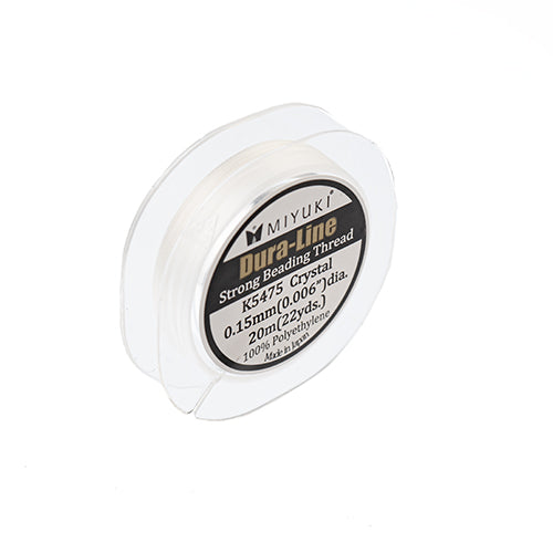 0.15 mm - Polyethylene Miyuki Beading Thread - Dura-Line