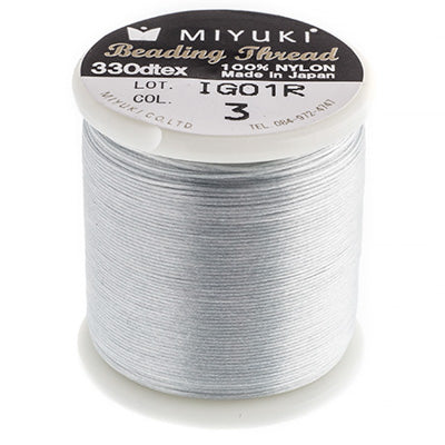 50 m - Nylon beading thread - Size B ·Miyuki